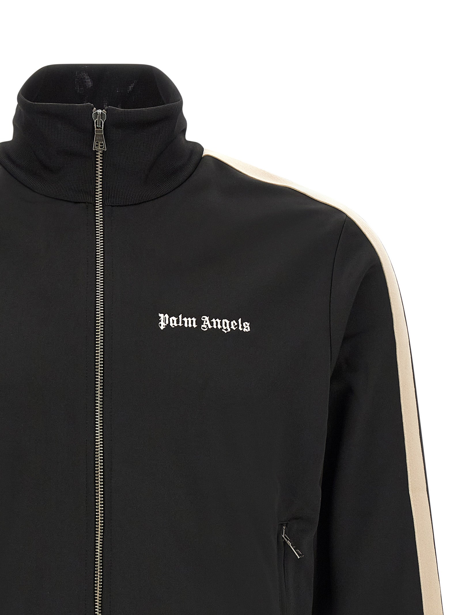 Indulge in the Palm Angels Classic Track Sports Sweatshirt, a fusion of urban elegance and superior craftsmanship, perfect for the discerning trendsetter.