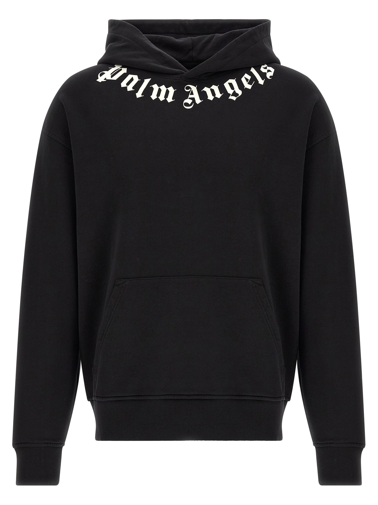 Palm Angels Black Cotton Sweatshirt - Elevate Your Street Style