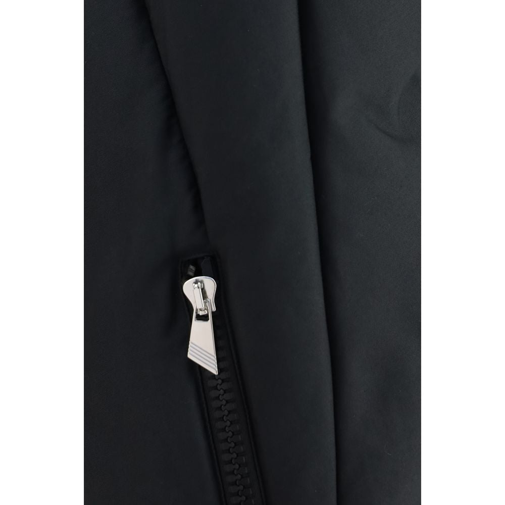The Attico Black Cotton Puffer Jacket - Timeless Luxury Outerwear