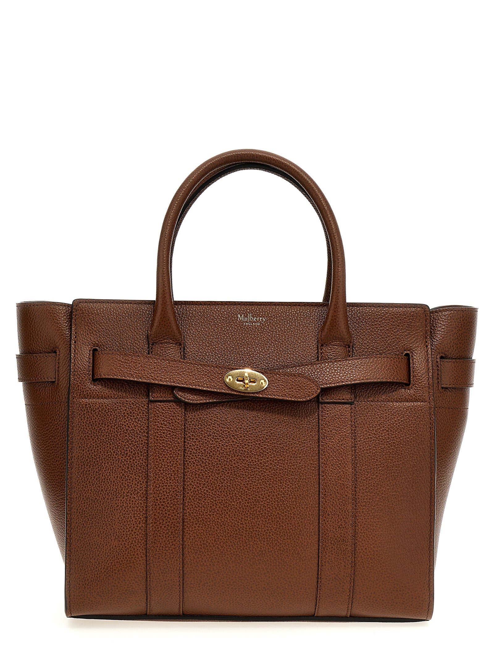 Mulberry Brown Bovine Leather Tote Bag - Timeless Luxury Redefined