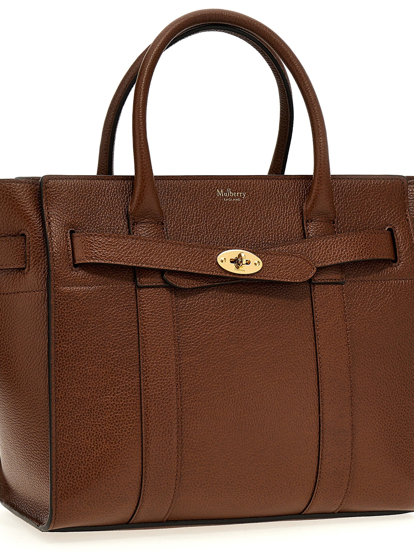Mulberry Brown Bovine Leather Tote Bag - Timeless Luxury Redefined