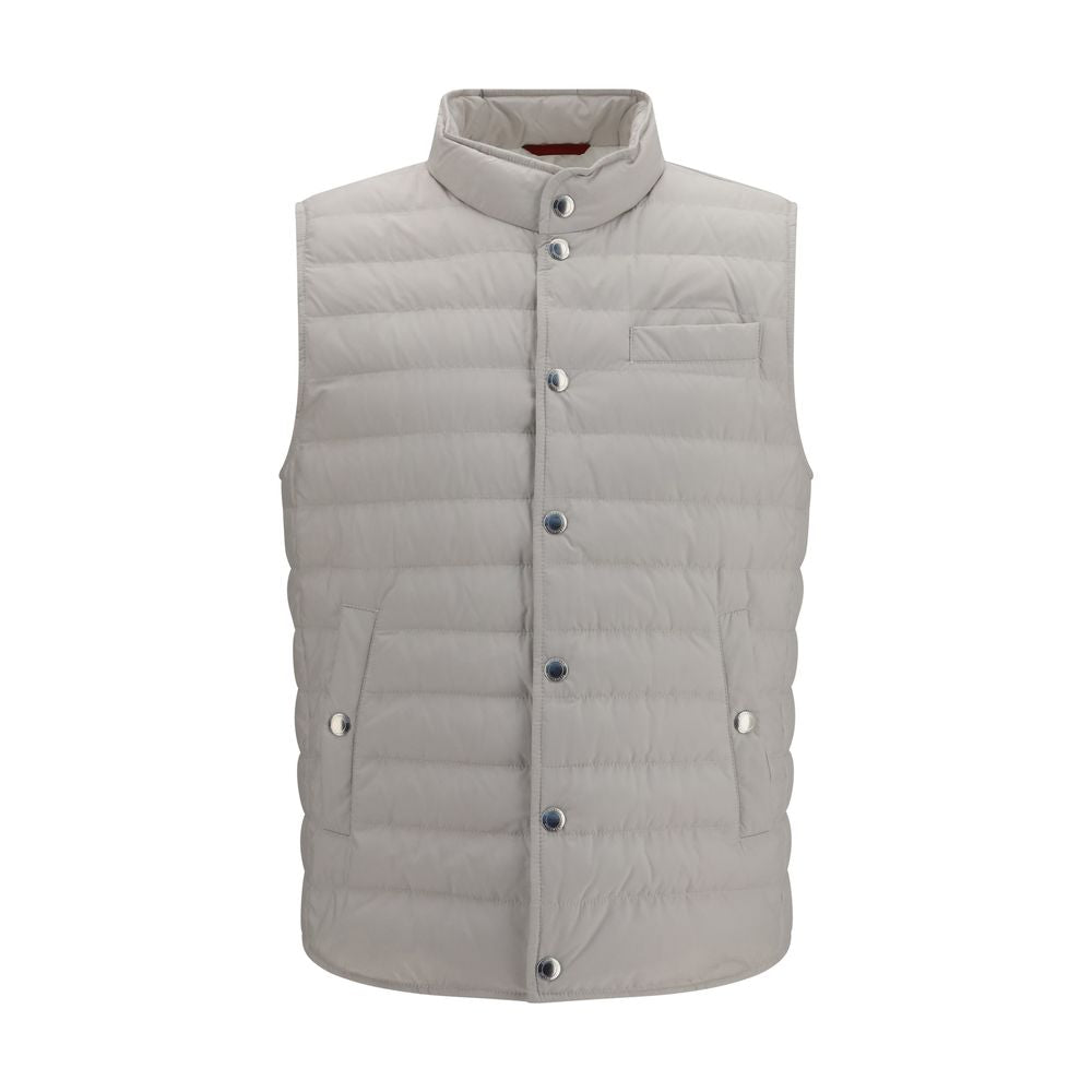 Brunello Cucinelli Sleeveless Gilet - Timeless Luxury Outerwear