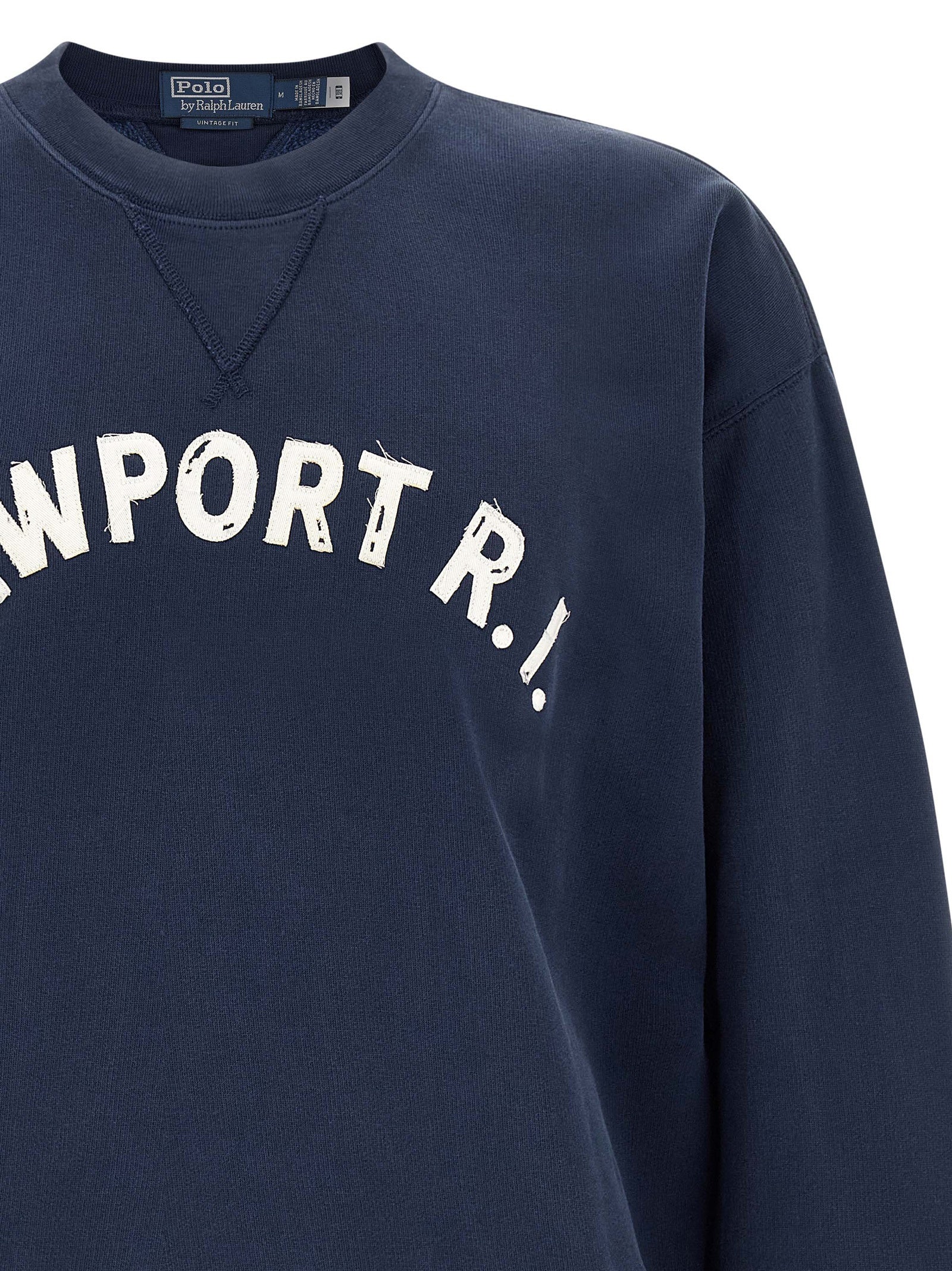 Polo Ralph Lauren Blue Cotton Sweatshirt - Timeless Luxury Style