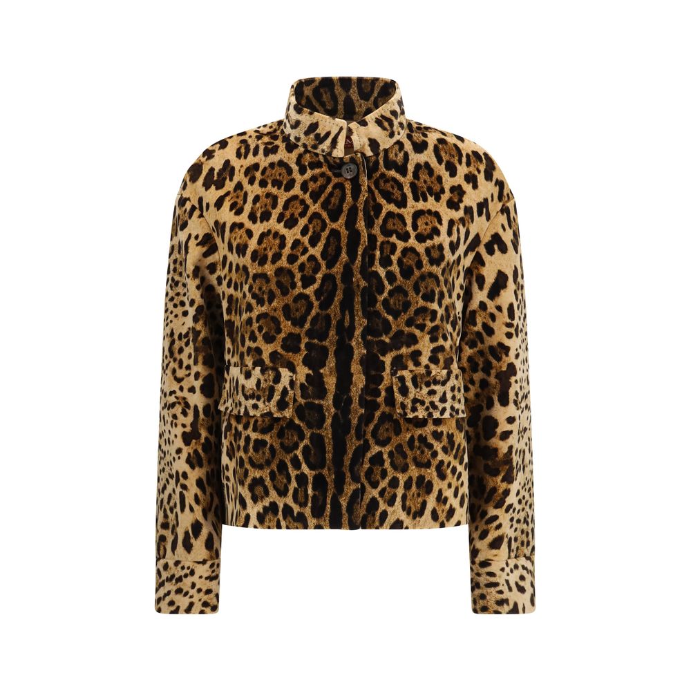 Max Mara Boxy Jacket - Luxurious Cotton Velvet Elegance