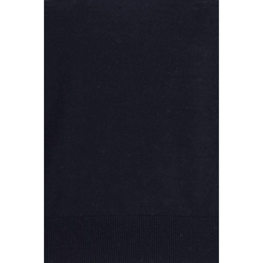 Max Mara Blue Silk T-Shirt - Exquisite Silk and Wool Elegance