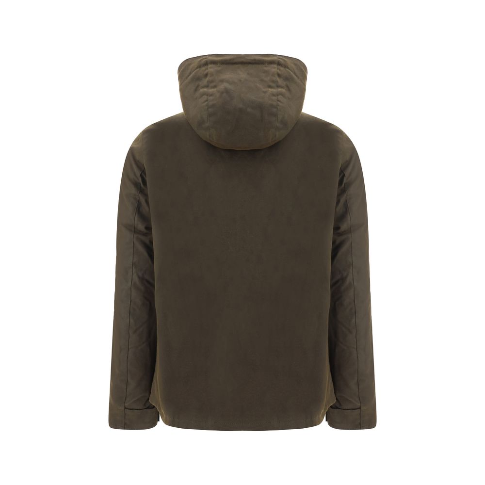Barbour Bicolor Cotton Full-Length Jacket - Timeless Luxury Elegance