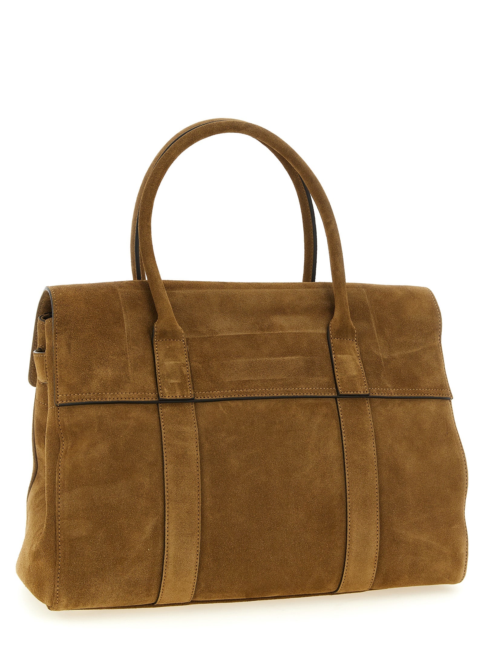 Indulge in the exquisite Mulberry Bayswater Handbag, crafted from sumptuous calfskin leather, a timeless statement of luxury and sophistication for the discerning individual.