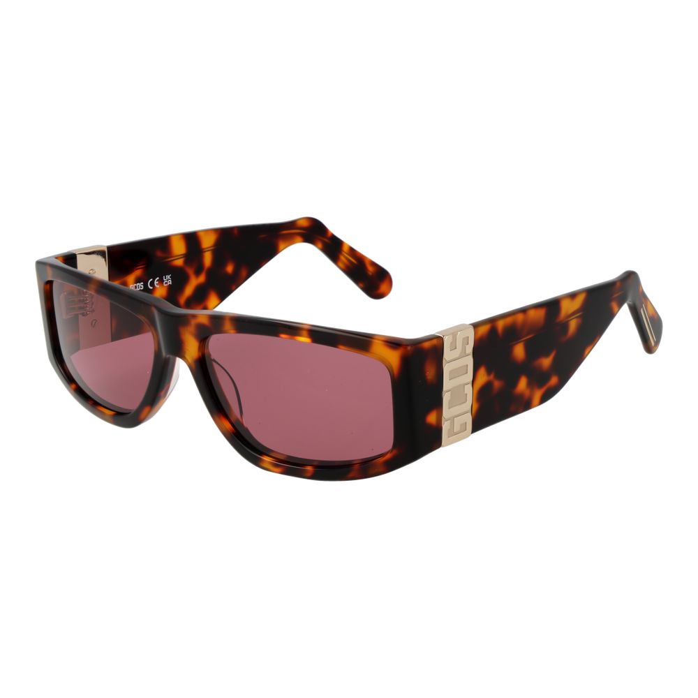 Experience the allure of GCDS Brown Acetate Sunglasses, where exquisite craftsmanship meets timeless elegance, offering unparalleled style and protection for the discerning individual.