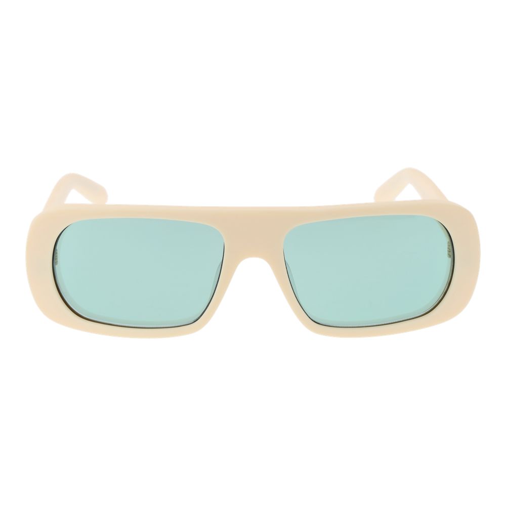 Indulge in the GCDS Cream Acetate Sunglasses, where premium craftsmanship meets timeless elegance, perfect for those who embody sophistication and allure.