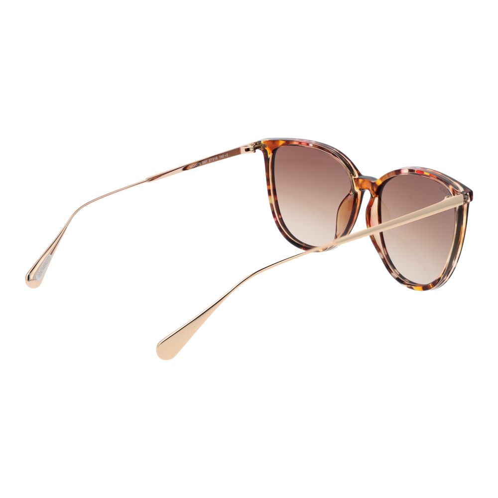 Experience the allure of Max & Co Brown Plastic Sunglasses, where impeccable craftsmanship meets timeless elegance, offering luxurious UVA/UVB protection for every sophisticated moment.