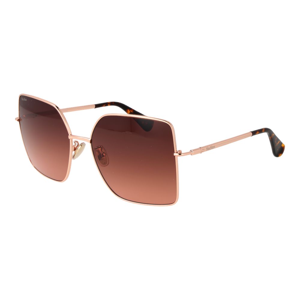 Discover the Max Mara Rose Gold Metal Sunglasses, where exquisite craftsmanship meets timeless elegance, perfect for those who embody luxury and sophistication.