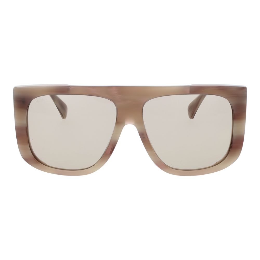 Discover the Max Mara Cream Acetate Sunglasses, a symbol of elegance and sophistication, expertly crafted for timeless allure and ultimate sun protection.
