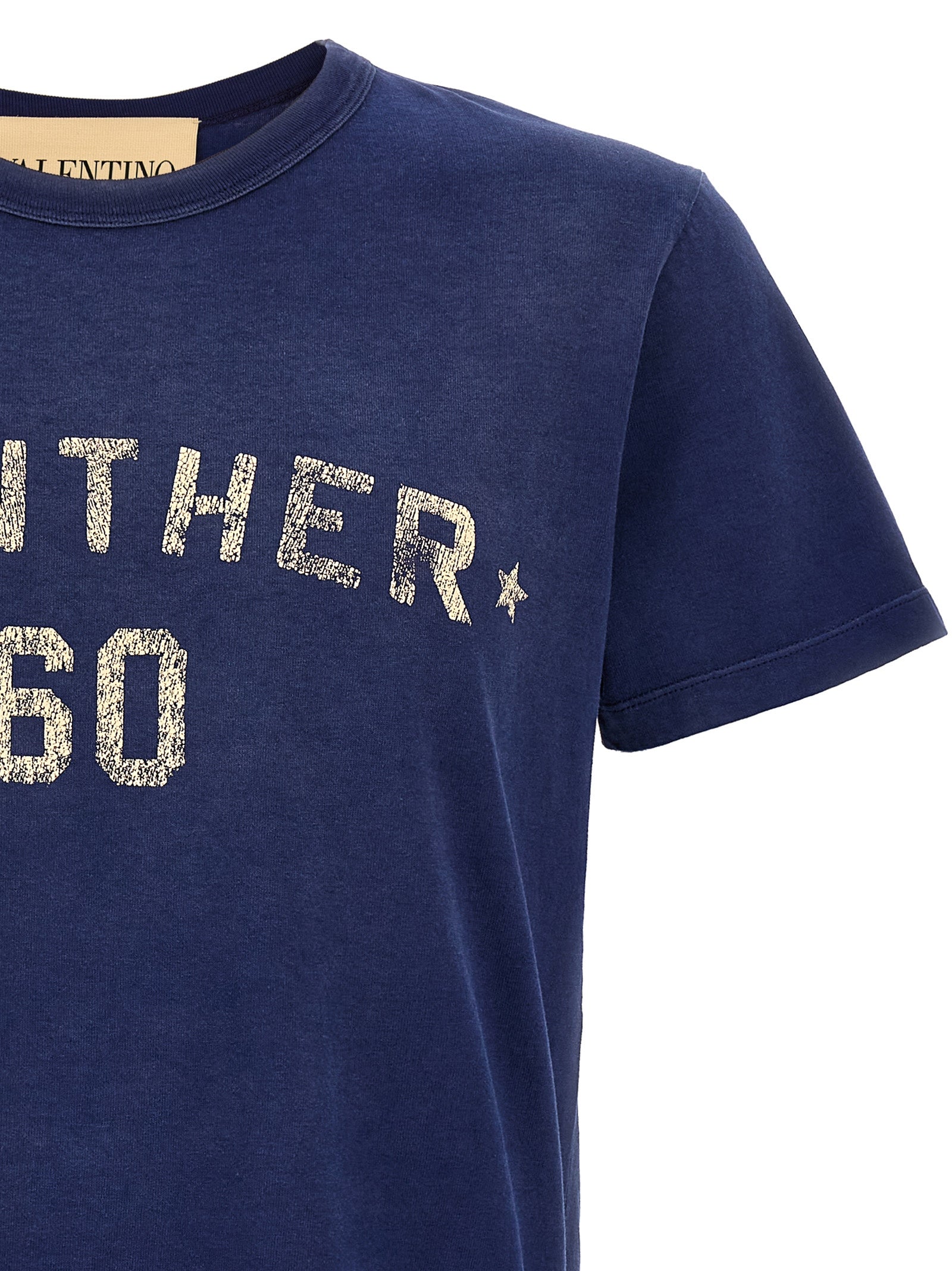 Indulge in the allure of Valentino Garavani's Blue Cotton Sportswear T-shirt, where exquisite craftsmanship meets bold design, perfect for the modern connoisseur.