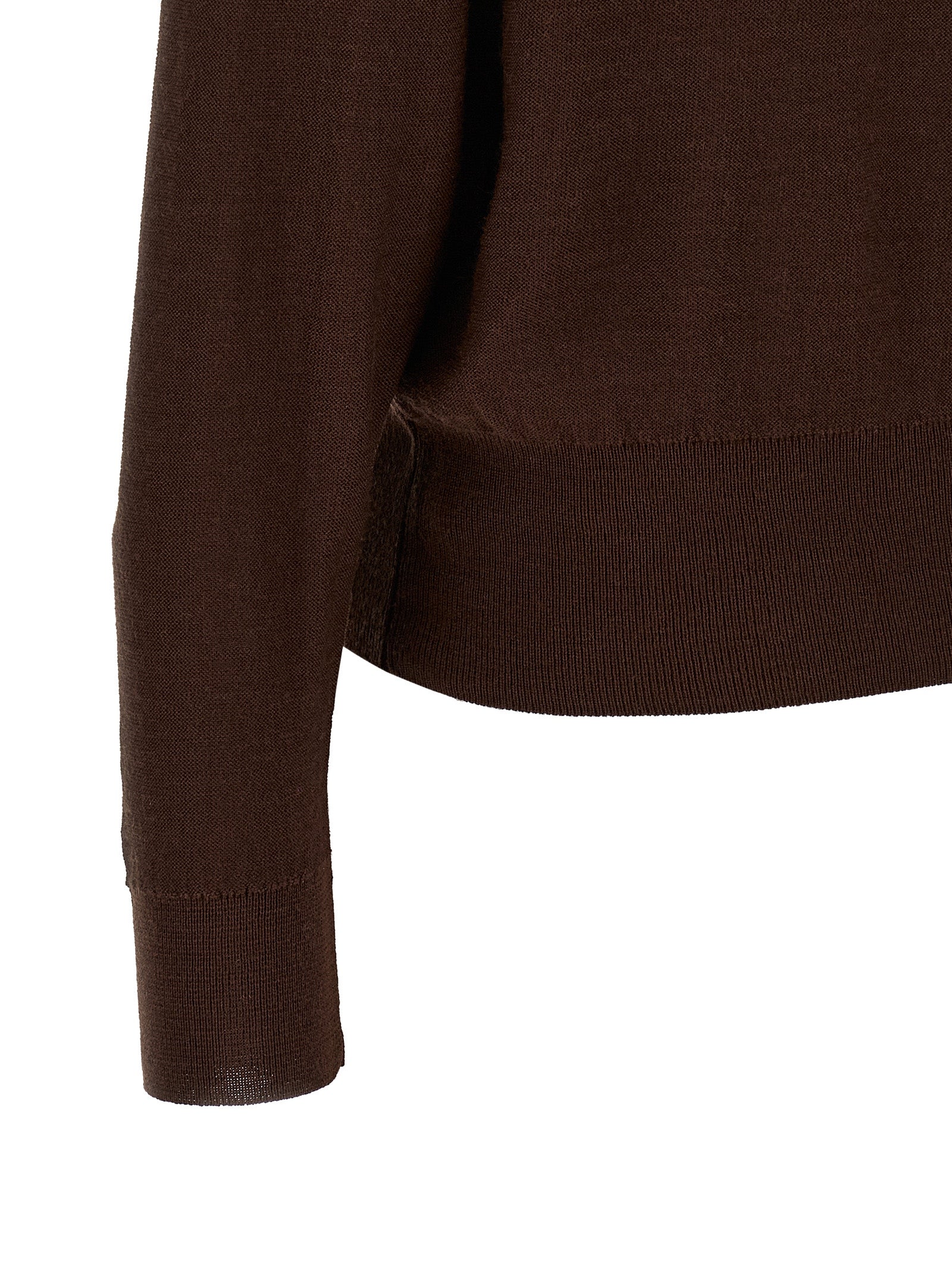 Lemaire Bordeaux Wool Cardigan - Timeless Luxury for the Discerning