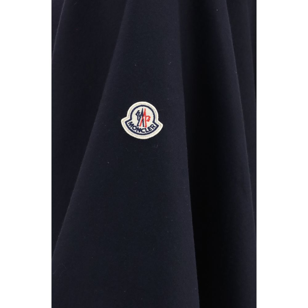 Moncler Blue Wool Oves Aries Scarf - Exquisite Luxury Accessory