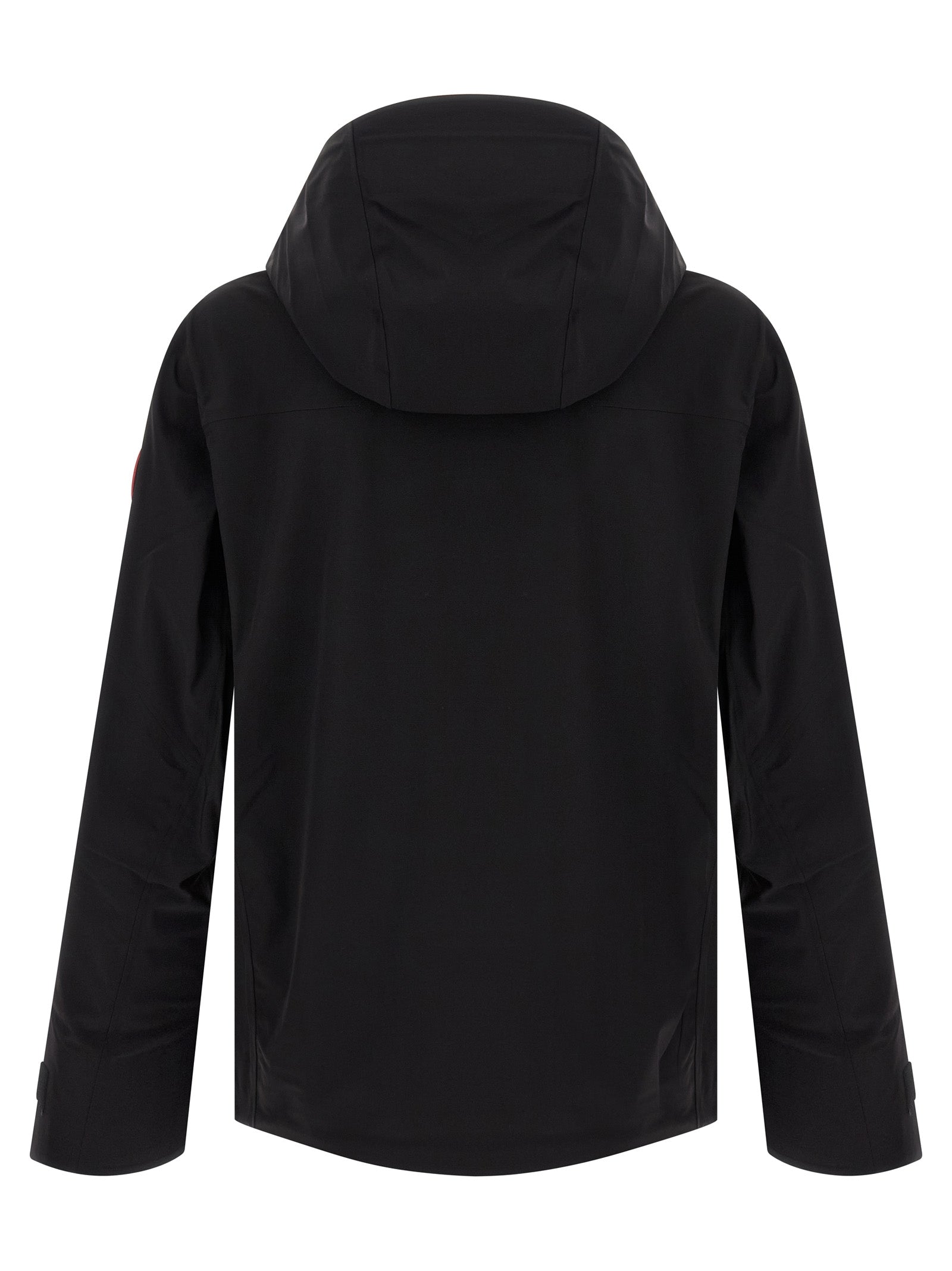 Experience the epitome of sophistication with the Canada Goose Black Polyamide Shell Jacket, crafted from premium materials for unparalleled elegance and functionality.