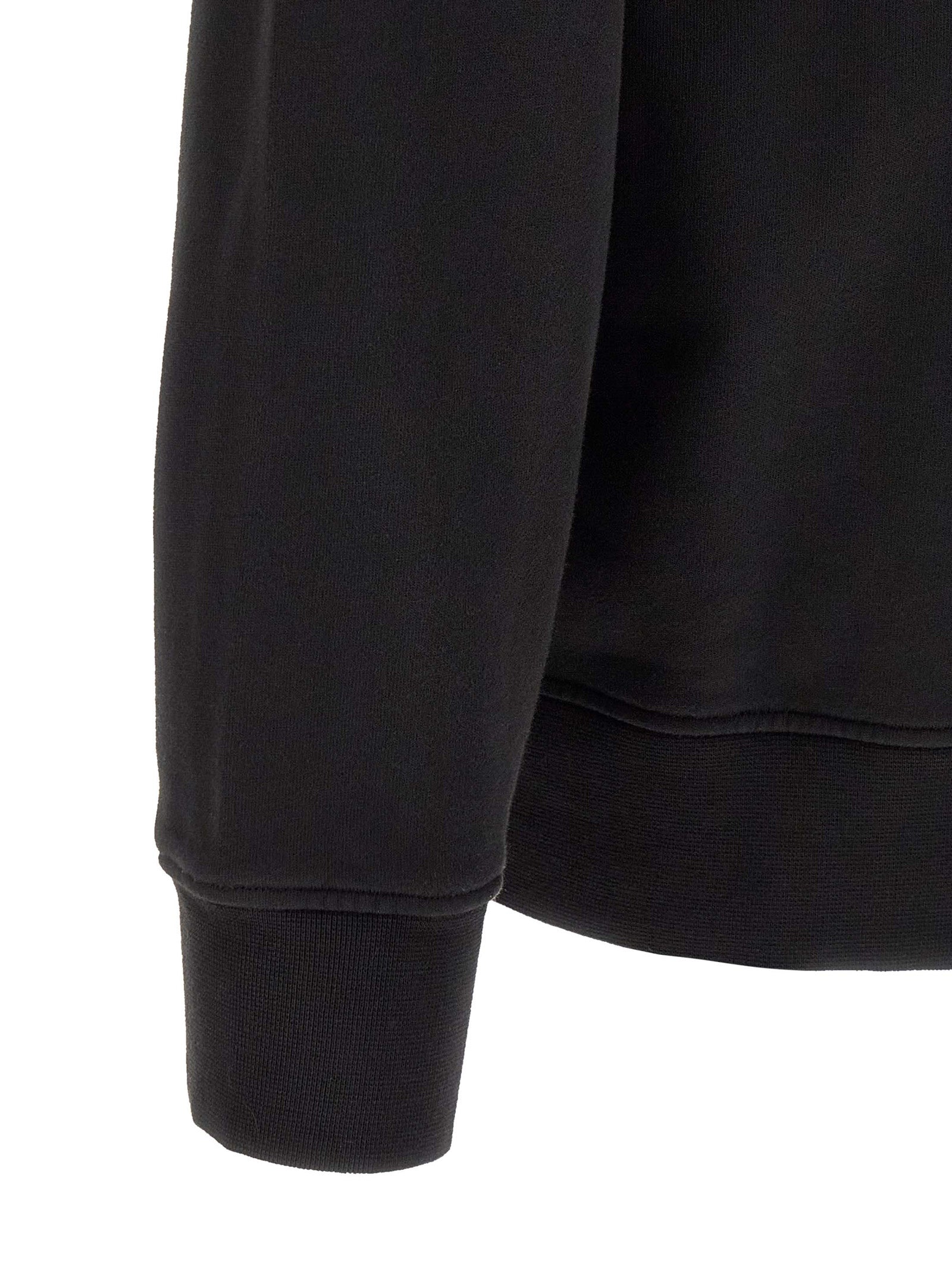Stone Island Black Cotton Sweatshirt
