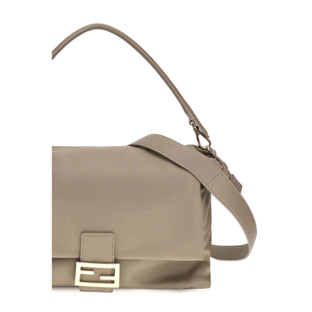 Fendi Baguette Soft Nappa Leather Shoulder Bag - Timeless Elegance