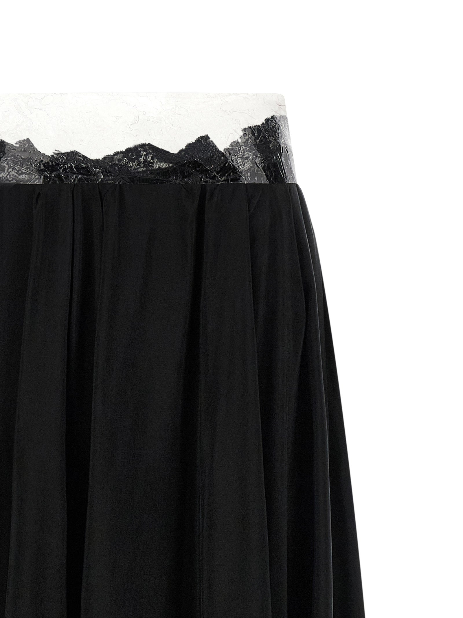 Maison Margiela Black Copper Mini Skirt - Timeless Luxury Fashion