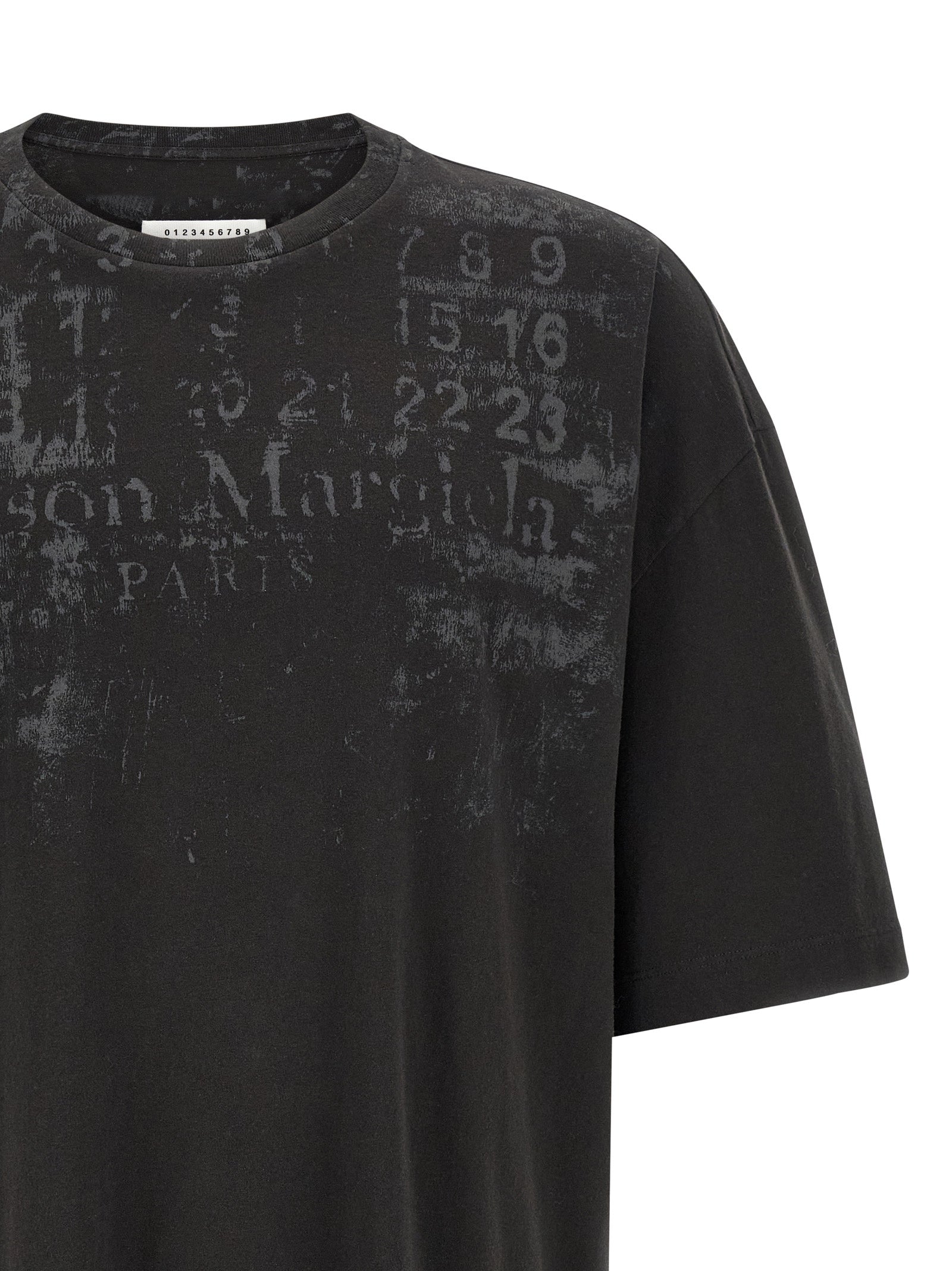 Maison Margiela Black Cotton Long Sleeve T-Shirt - Deconstructed Luxury