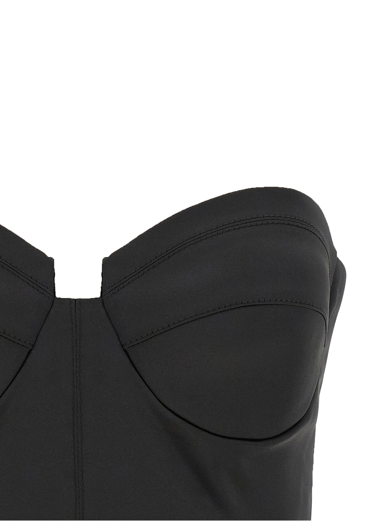 Elisabetta Franchi Black Polyester Tank Tops