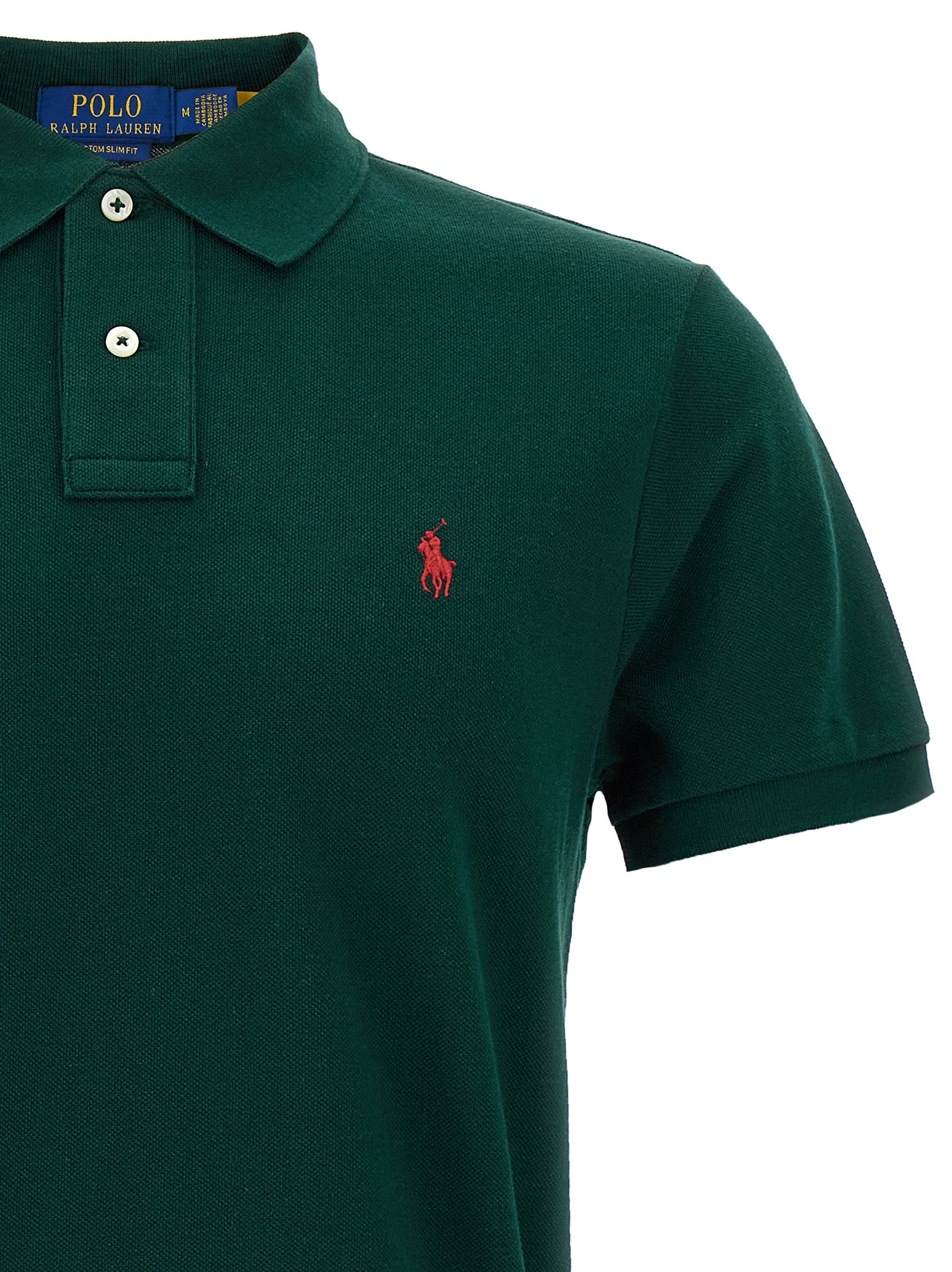 Elevate your wardrobe with the Polo Ralph Lauren Bicolor Cotton Polo Shirt, a timeless blend of luxury and comfort, crafted for the discerning individual seeking sophistication.