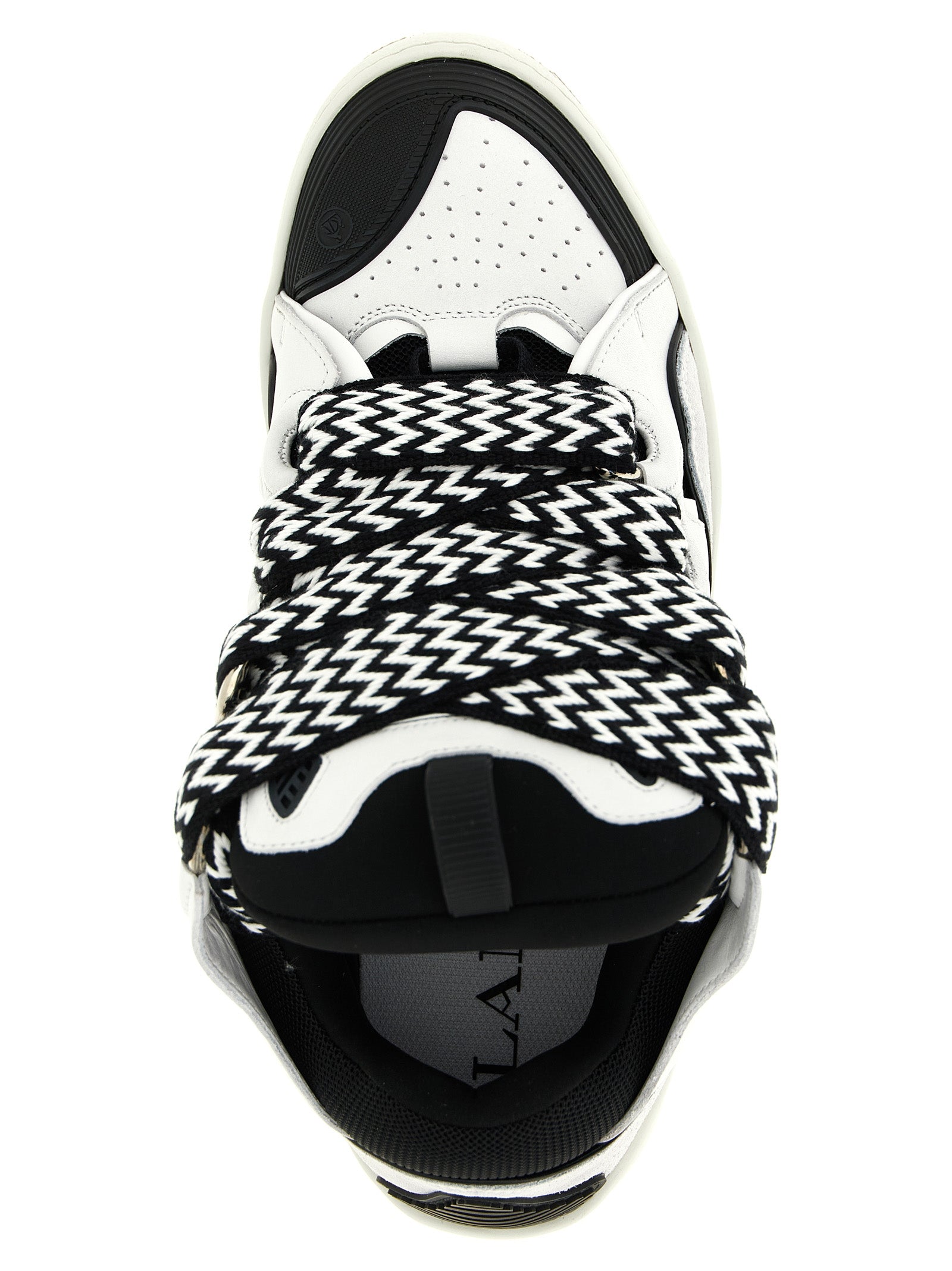 Lanvin Bicolor Calfskin Chunky Sneakers