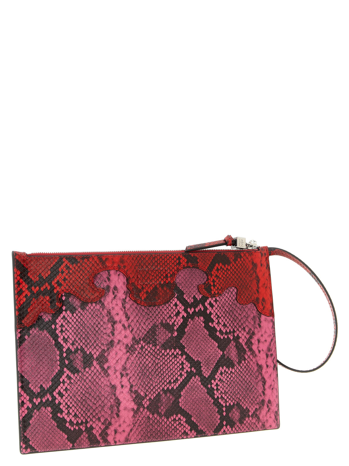 Ganni Fuchsia Clutch Bag - Sustainable Luxury Accessory