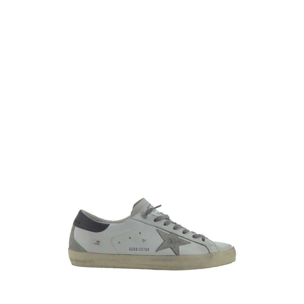 Indulge in the exquisite craftsmanship of Golden Goose White Goatskin Low Top Sneakers, where luxury meets timeless style, perfect for the discerning connoisseur.