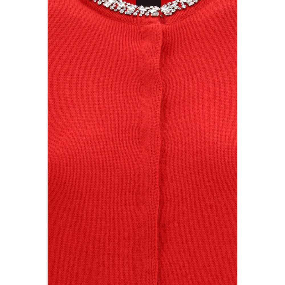 Indulge in the elegance of the PINKO Multicolor Wool Oves Aries Cardigan, a masterpiece of luxurious craftsmanship and refined style, perfect for the discerning individual.