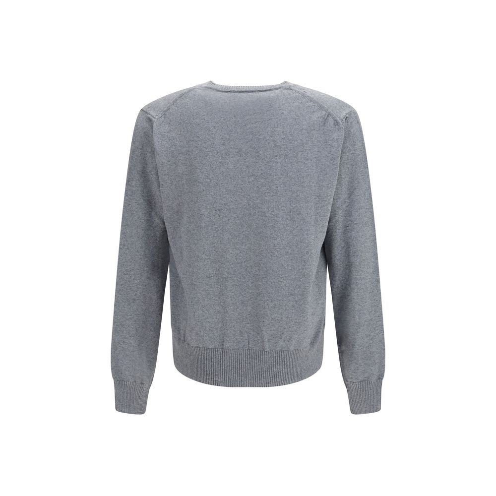 Indulge in the exquisite Mark Sweater by Vivienne Westwood, a luxurious cotton-cashmere blend that embodies sophistication and effortless elegance for the discerning individual.