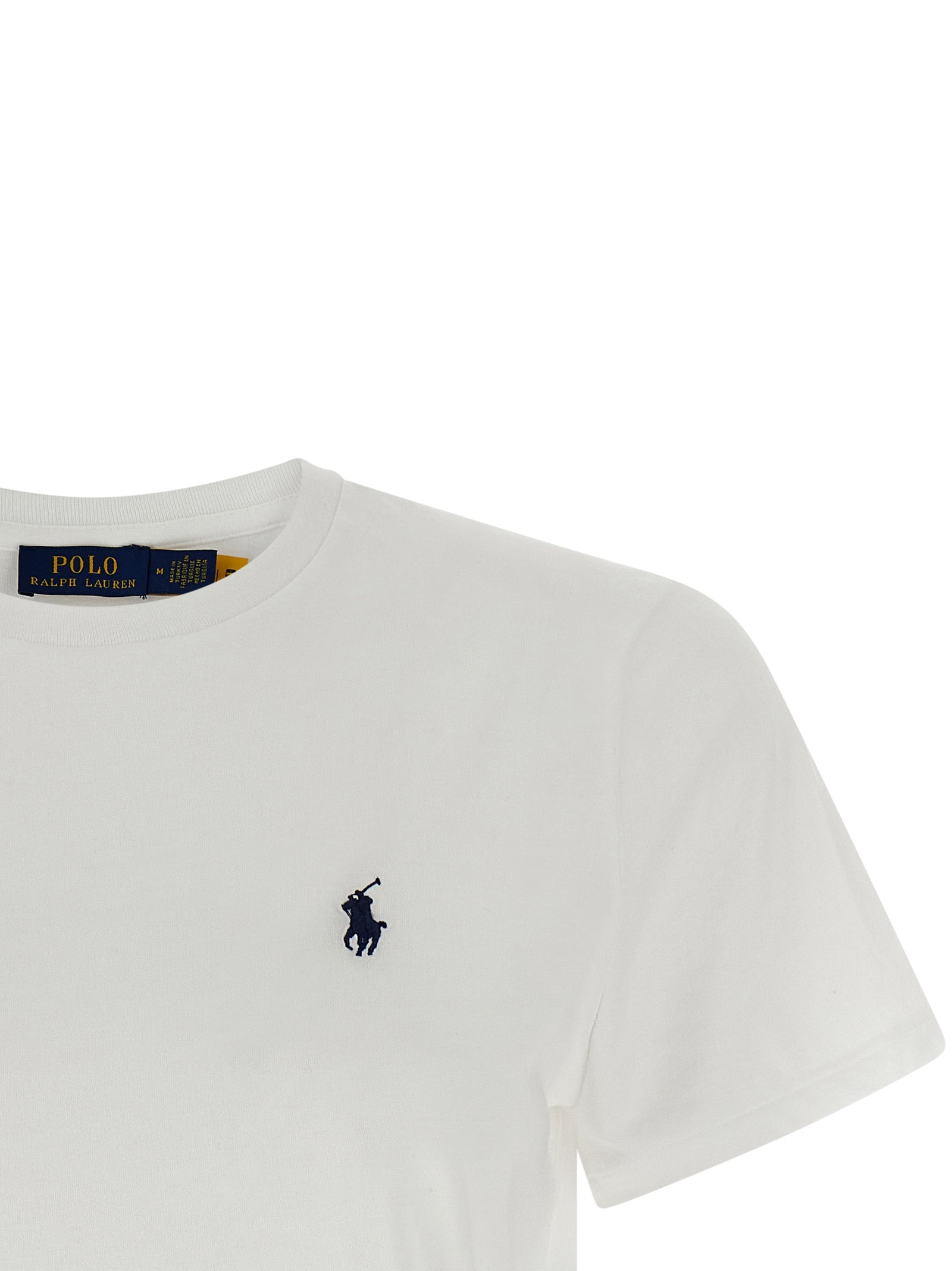 Polo Ralph Lauren White Cotton T-Shirt - Timeless Luxury Essential