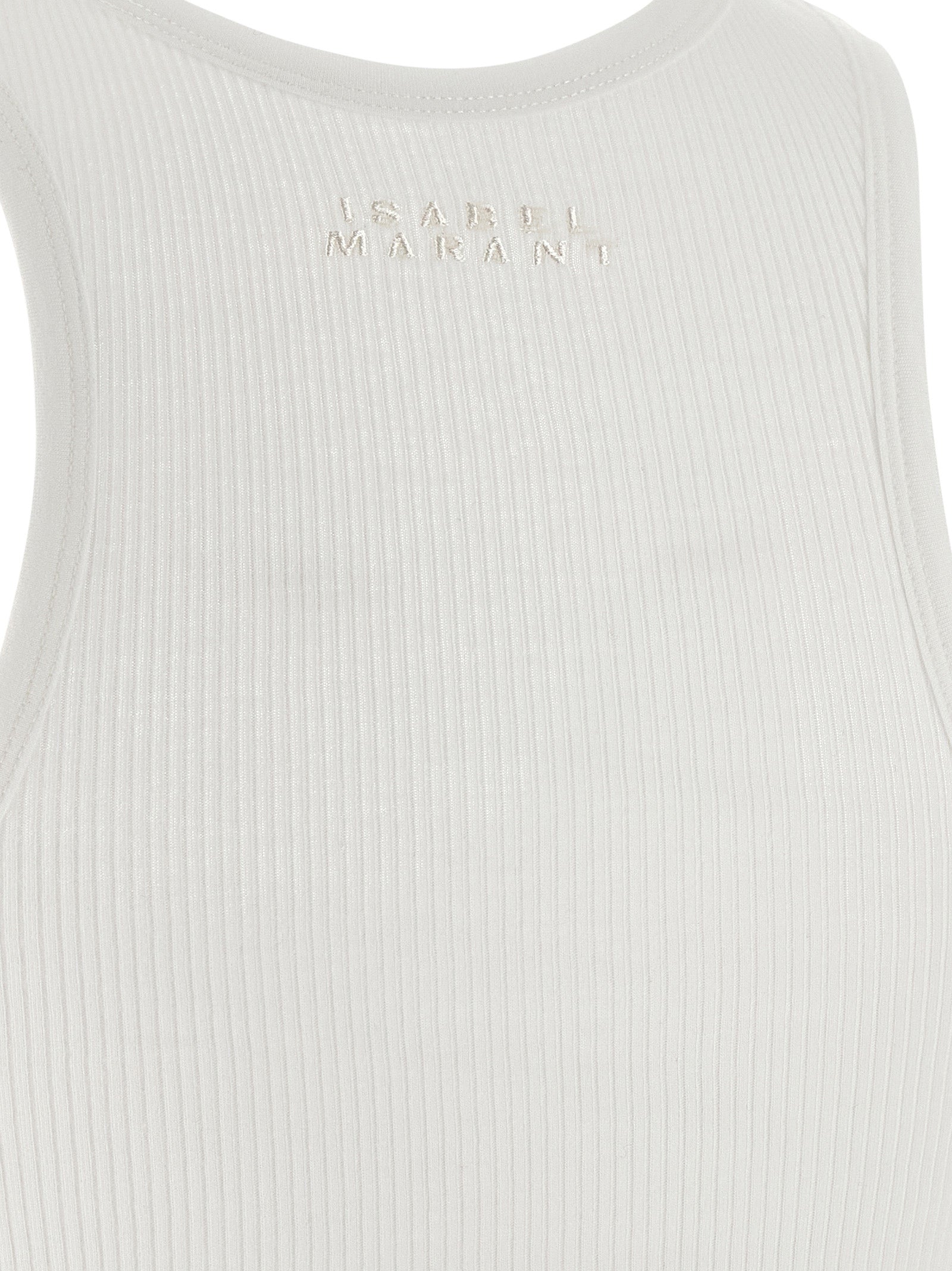 Isabel Marant White Cotton Tank Tops