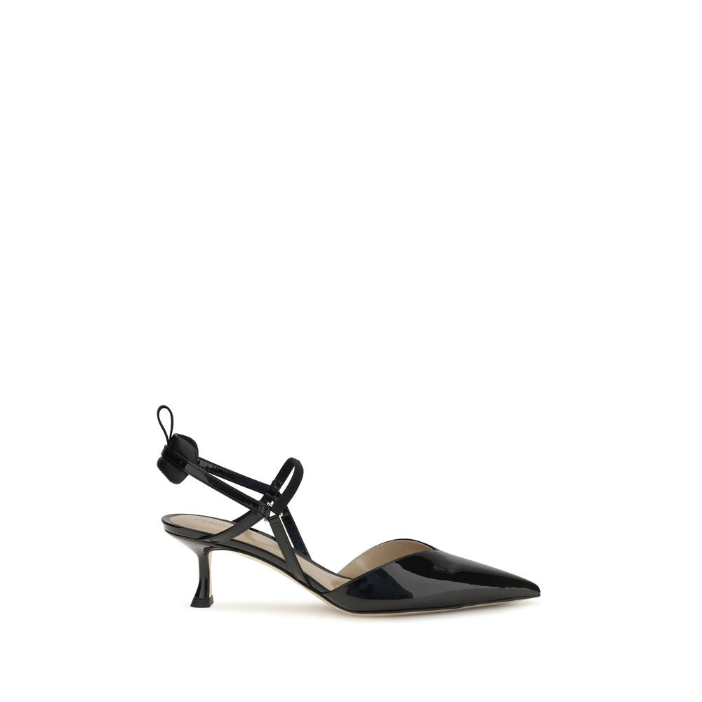 Experience the allure of Fendi's Black Calf Leather Bos Taurus High Heel Pumps, where Italian craftsmanship meets sensual elegance, perfect for the discerning connoisseur.