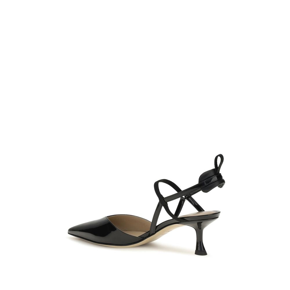 Elevate your style with Fendi Black Calf Leather Bos Taurus High Heel Pumps, where exquisite craftsmanship meets luxurious design, perfect for any sophisticated occasion.