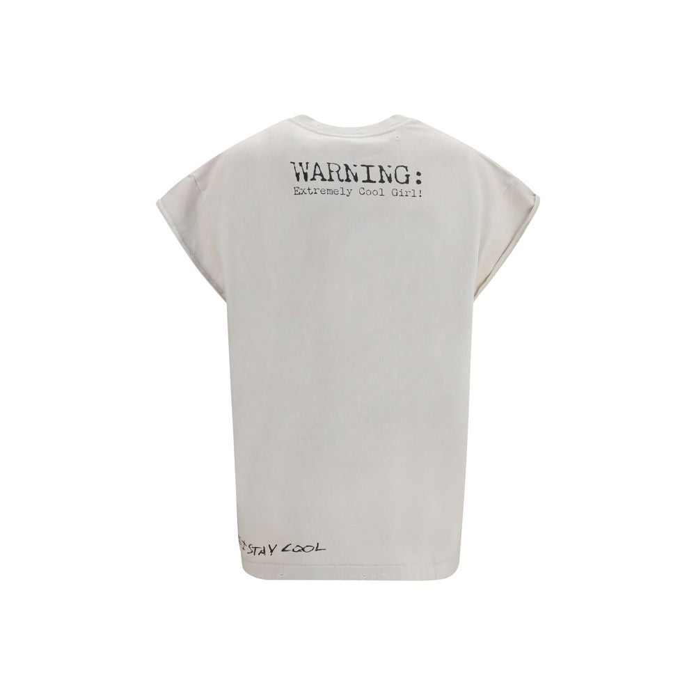 Dolce & Gabbana Oversized Gray Cotton T-Shirt - Luxury Streetwear