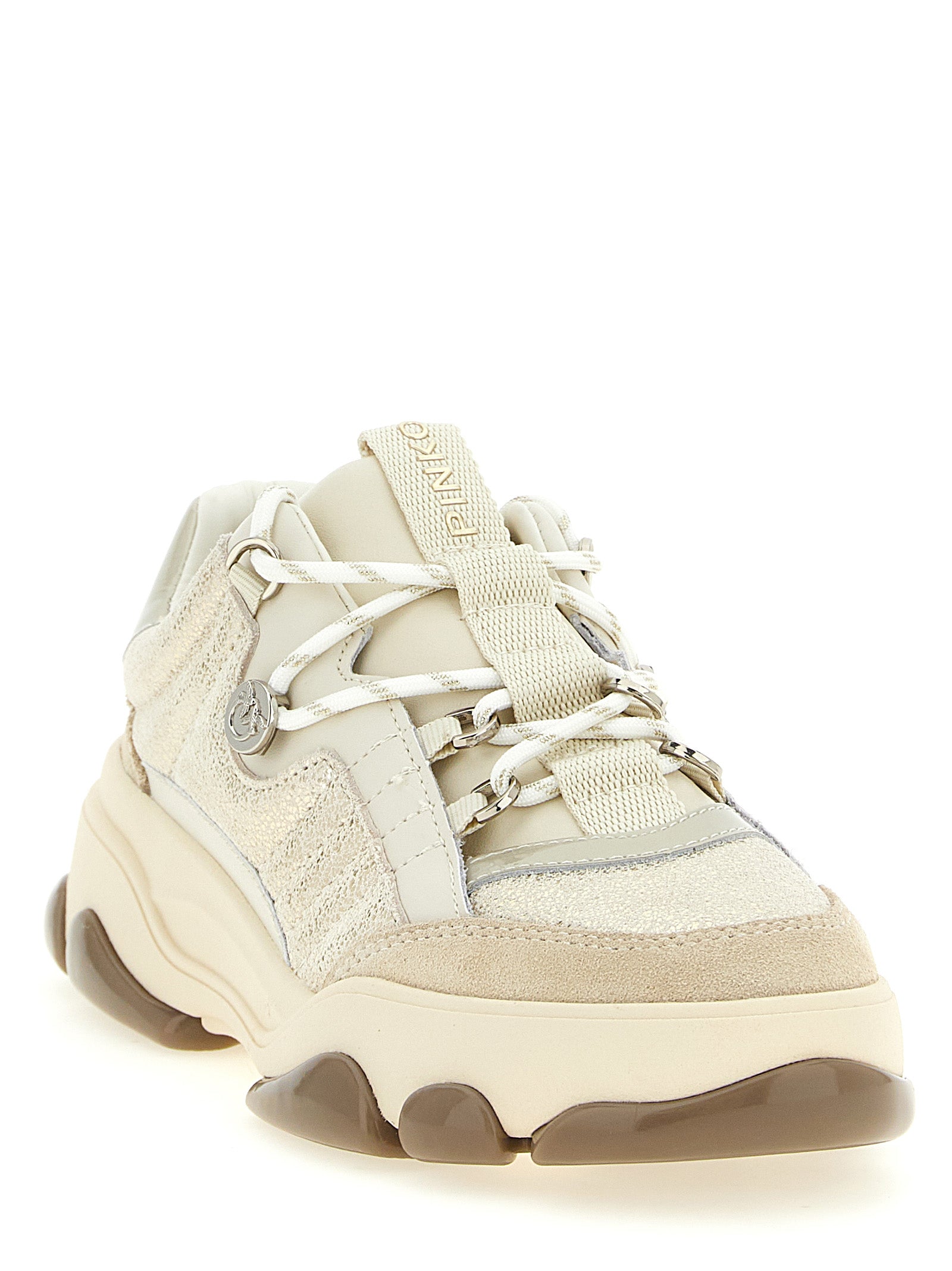PINKO Multicolor Cowhide Chunky Sneakers - Elevate Your Urban Style