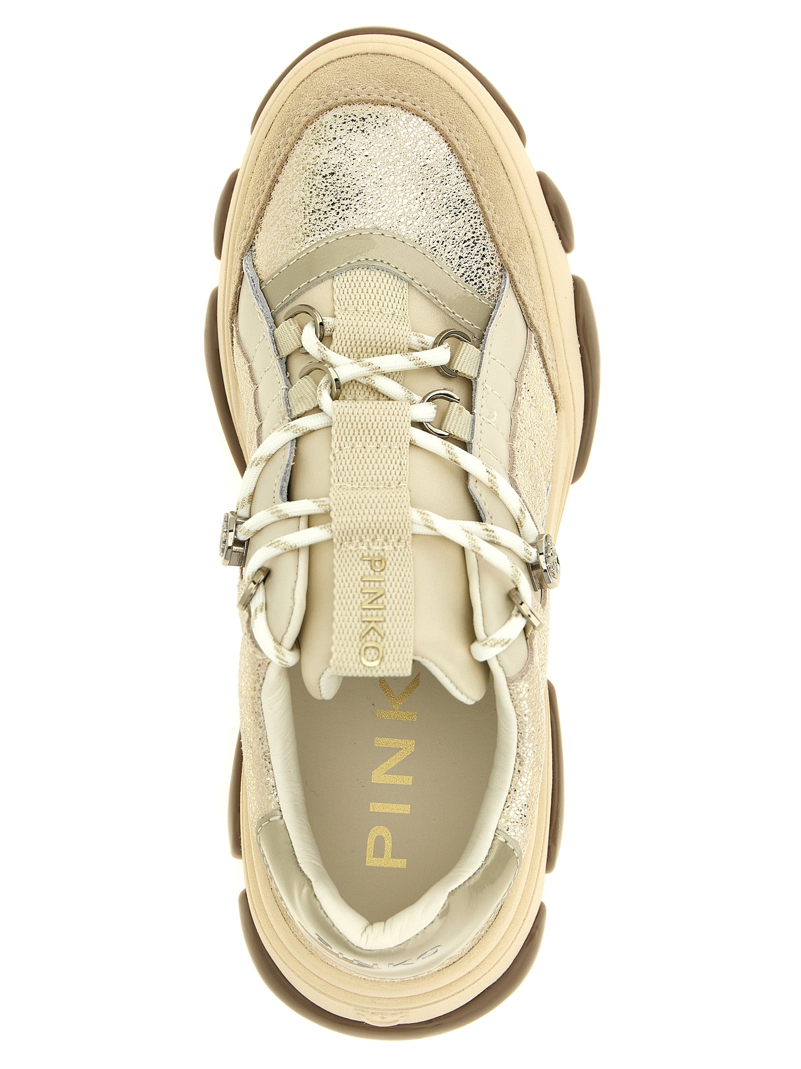 PINKO Multicolor Cowhide Chunky Sneakers - Elevate Your Style