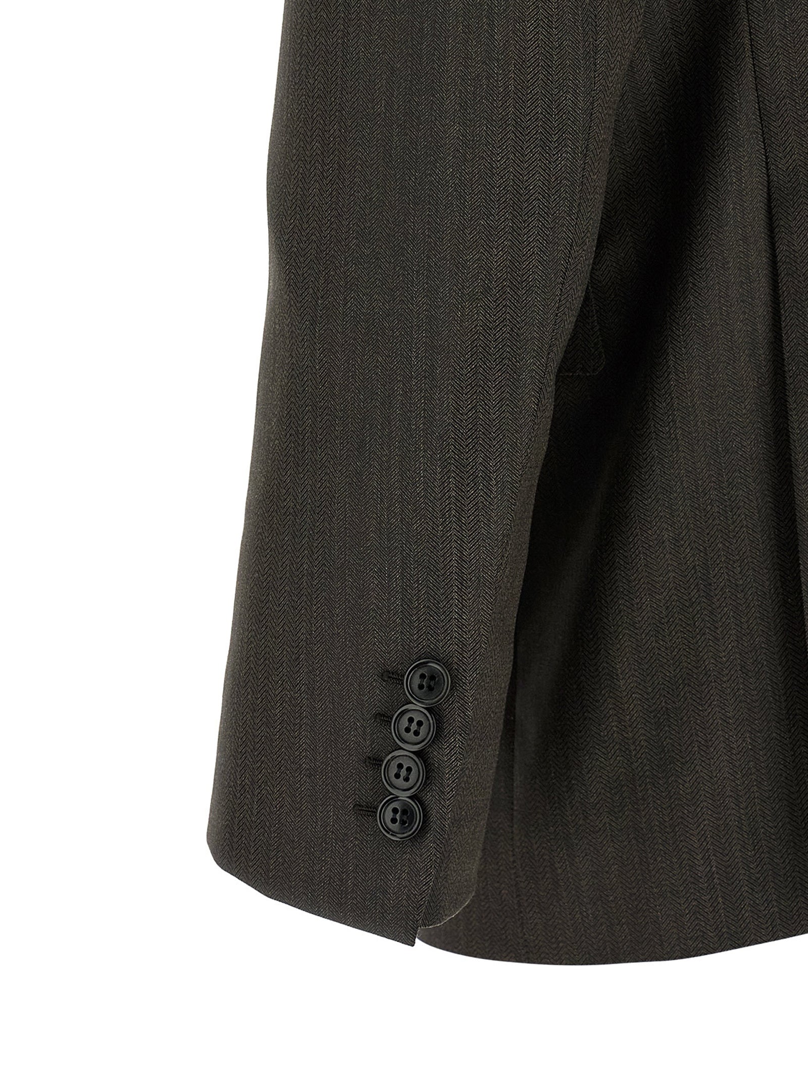 Brioni Brown Wool Two-Piece Suit