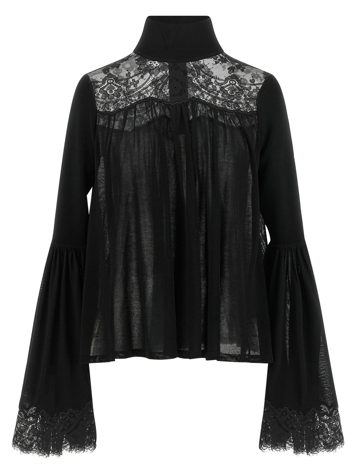 Discover the ZIMMERMANN Black Lyocell Blouse from the 'Trailblazer' Collection, where fluid elegance meets exquisite craftsmanship, perfect for unforgettable moments.