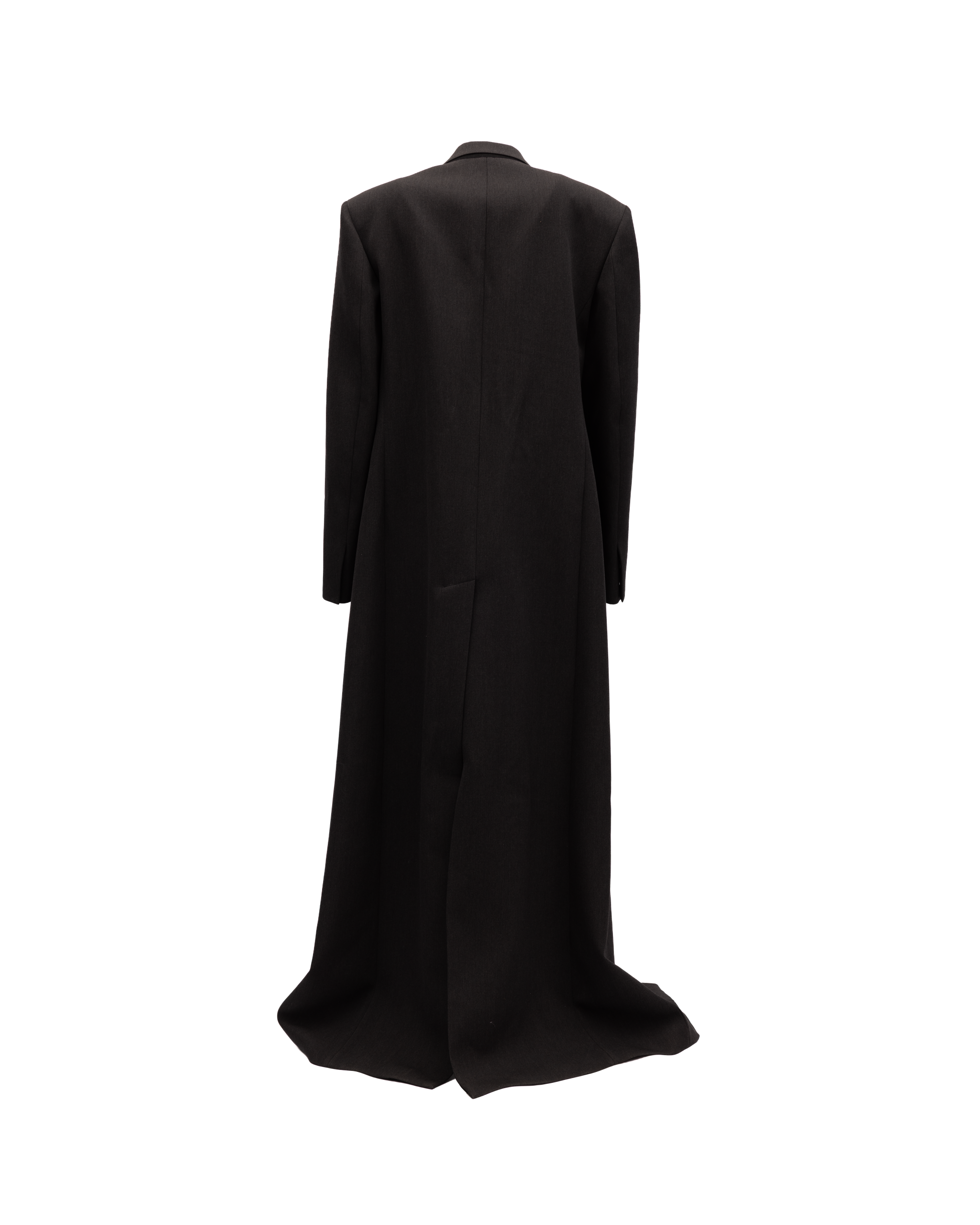 Indulge in the elegance of the Valentino Garavani Women Wool Long Coat, a timeless masterpiece that embodies luxury and sophistication, perfect for any discerning wardrobe.