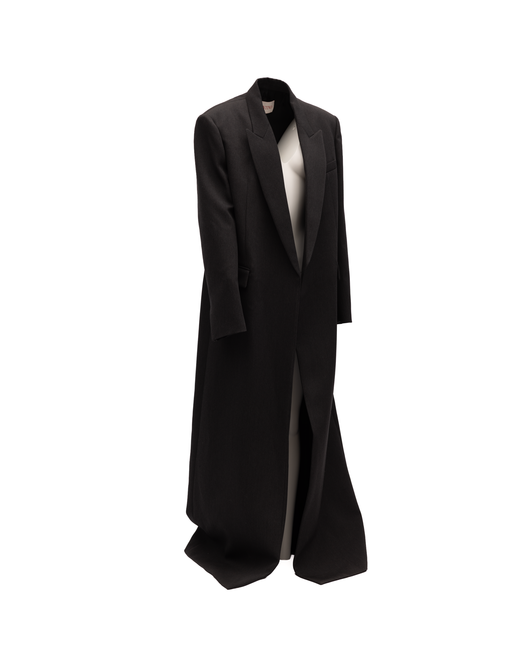 Elevate your wardrobe with the Valentino Garavani Women Wool Long Coat, a masterpiece of tailored elegance that embodies luxury and sophistication for the discerning individual.