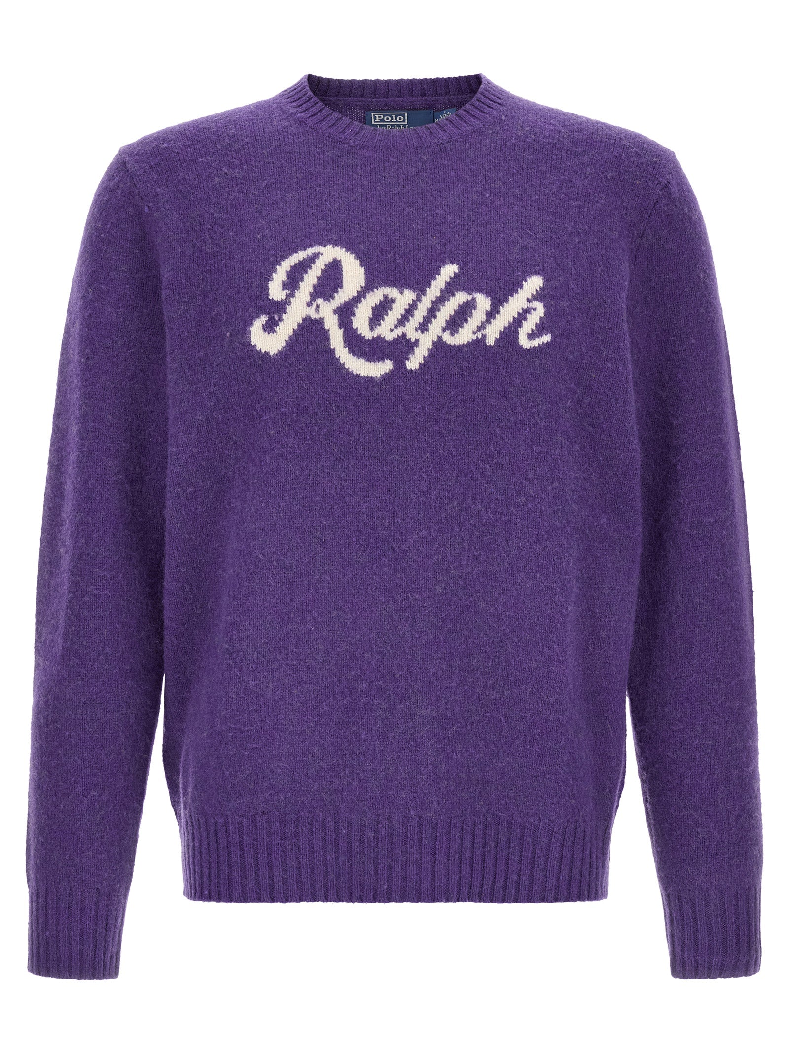 Indulge in the exquisite Polo Ralph Lauren Purple Wool Cardigan, a luxurious blend of wool and cashmere, embodying timeless elegance and sophisticated style for the discerning individual.