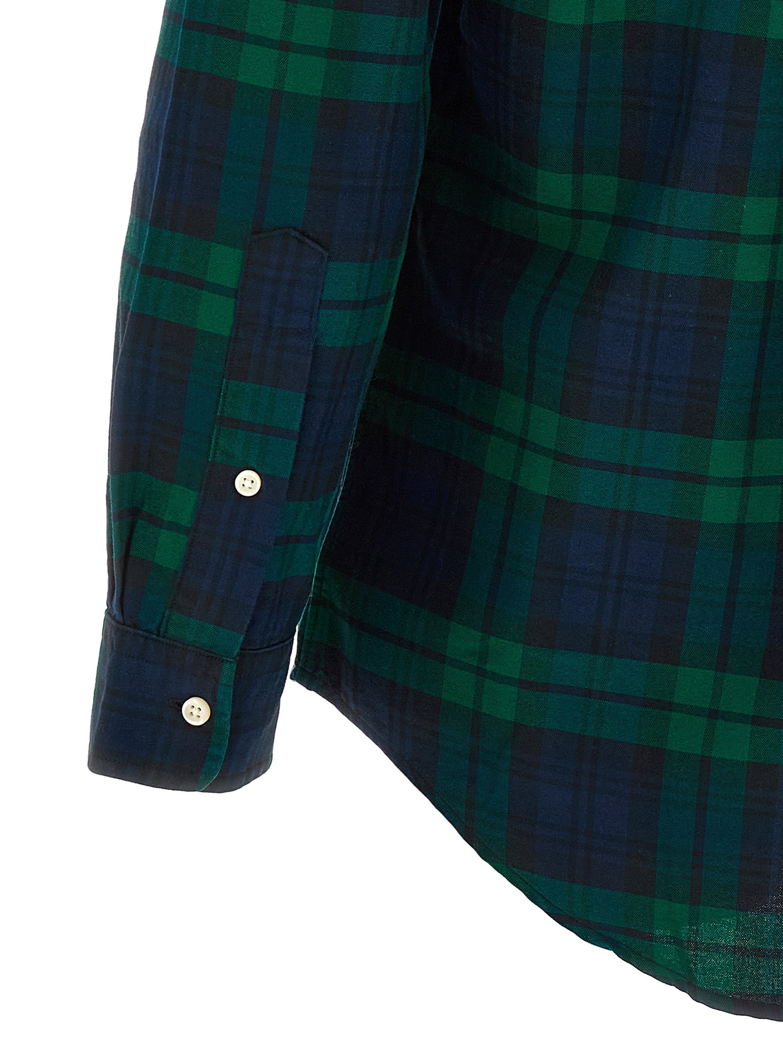 Discover the timeless elegance of the Polo Ralph Lauren Multicolor Cotton Blouse, a sophisticated blend of luxury and style, perfect for the discerning wardrobe.