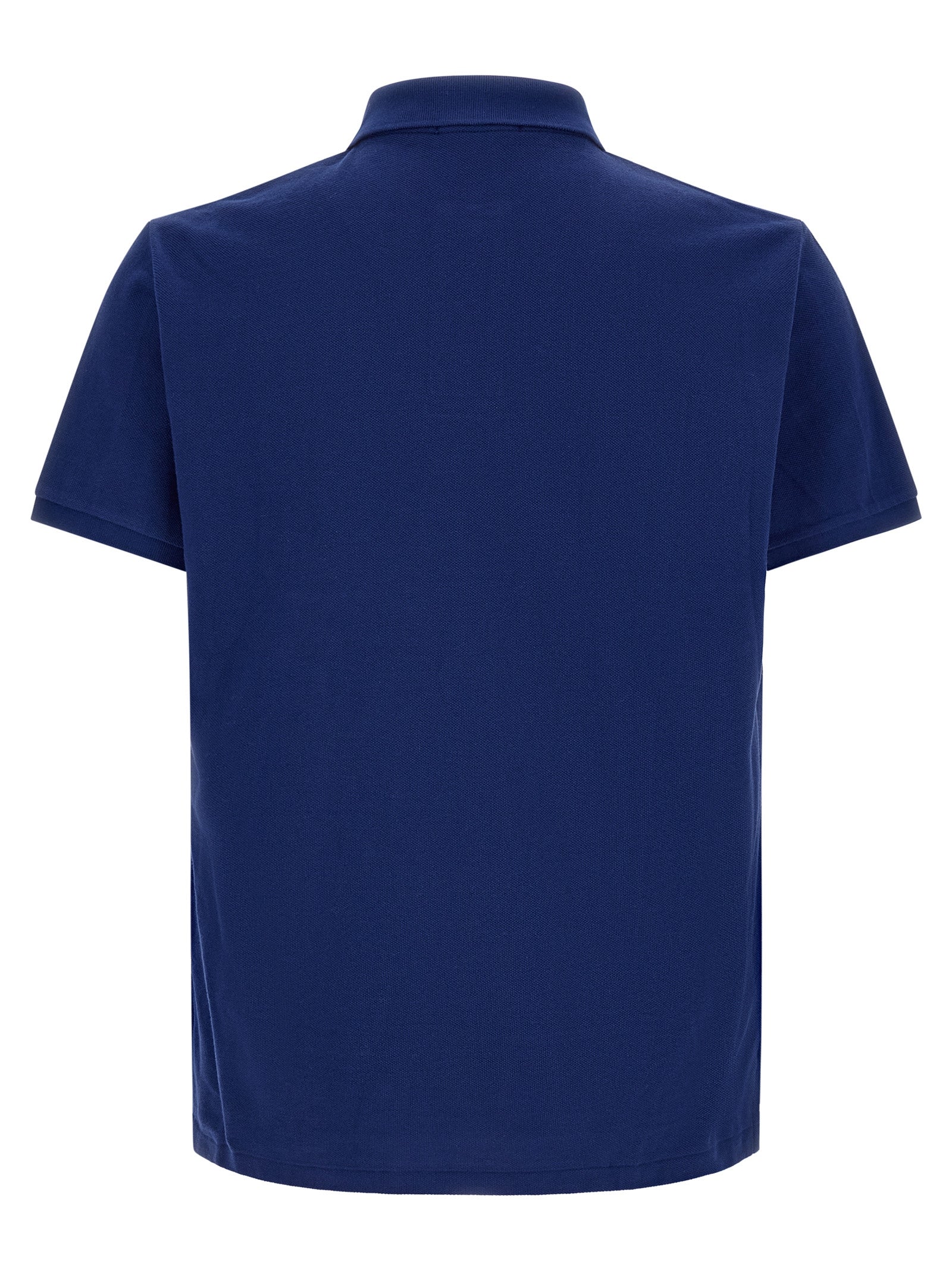 Discover the Polo Ralph Lauren Blue Cotton Polo Shirt, a timeless piece crafted from premium cotton, embodying elegance and sophistication for the discerning individual.
