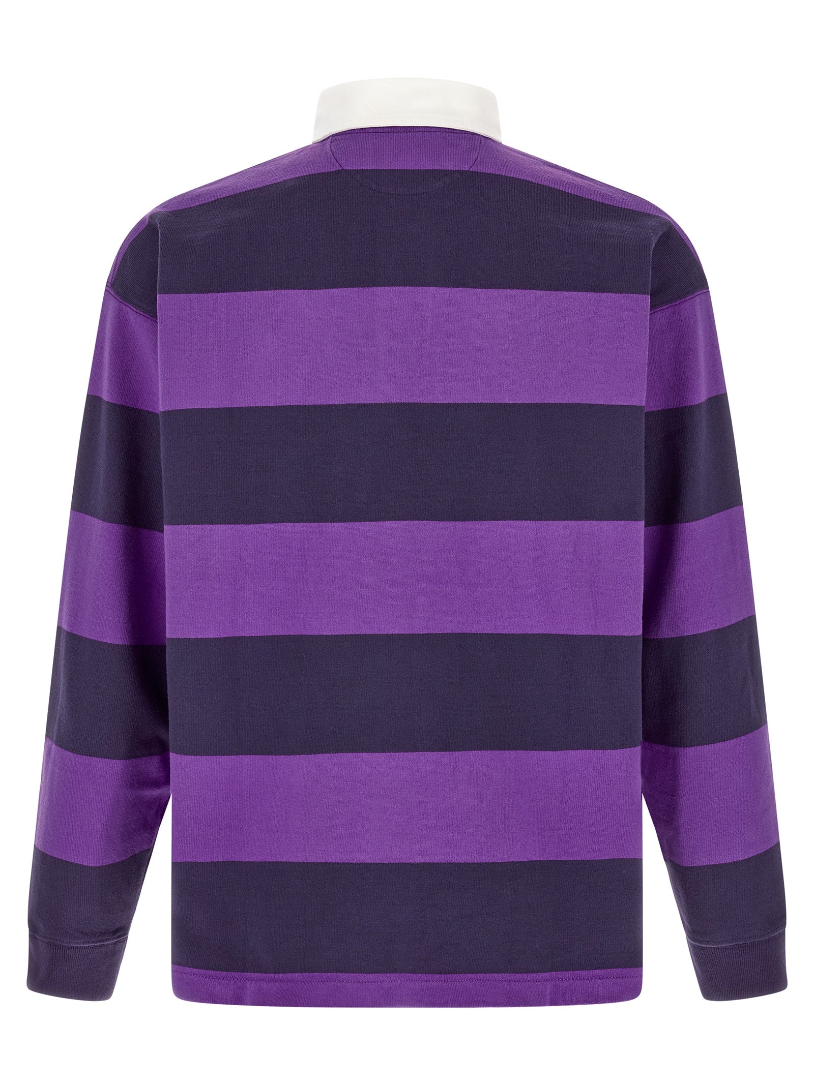 Indulge in the exquisite craftsmanship of the Polo Ralph Lauren Purple Cotton Polo Shirt, where luxurious cotton meets timeless style, perfect for the discerning individual.