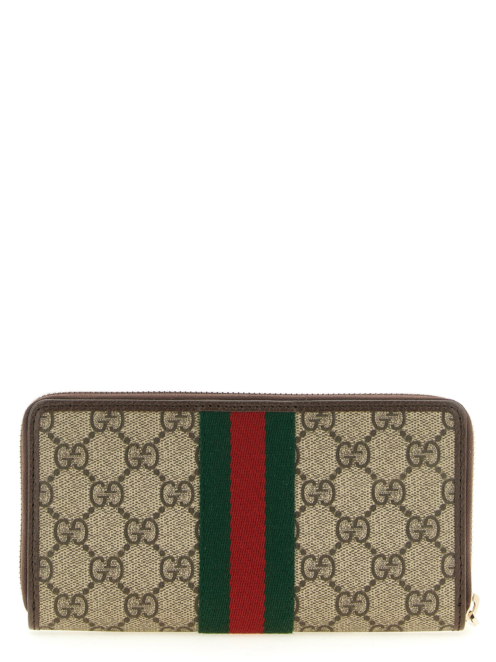Discover the Gucci Brown Polyethylene Cardholder, a fusion of elegance and functionality, crafted from premium materials, embodying timeless luxury for the discerning individual.