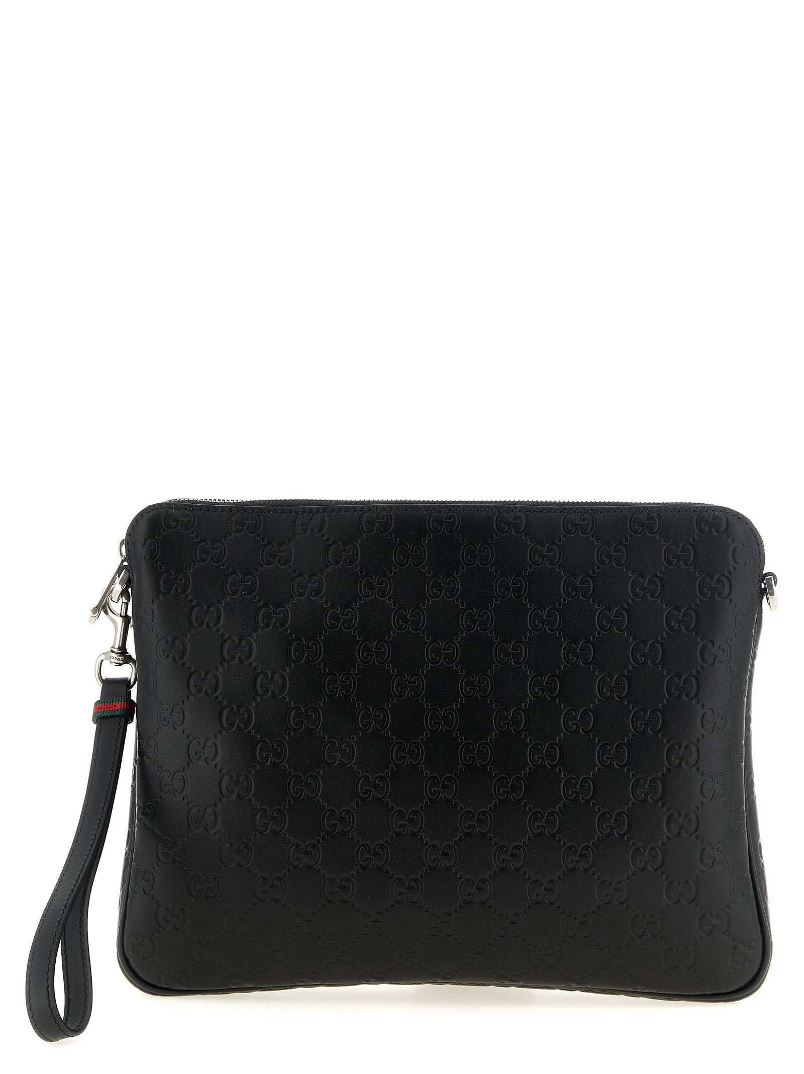 Elevate your style with the Gucci Black Calfskin Crossbody Bag, a masterpiece of Italian craftsmanship that embodies sophistication and timeless allure.