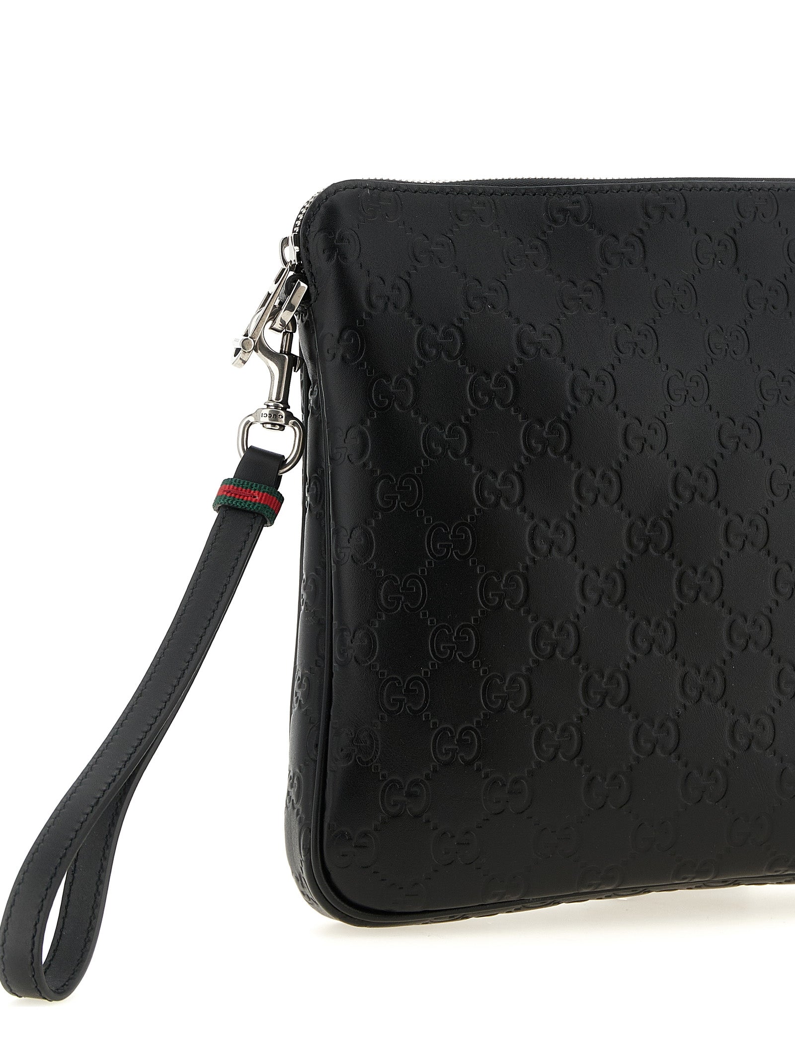 Elevate your style with the Gucci Black Calfskin Crossbody Bag, a symbol of luxury and sophistication, crafted from exquisite calfskin leather for the discerning trendsetter.