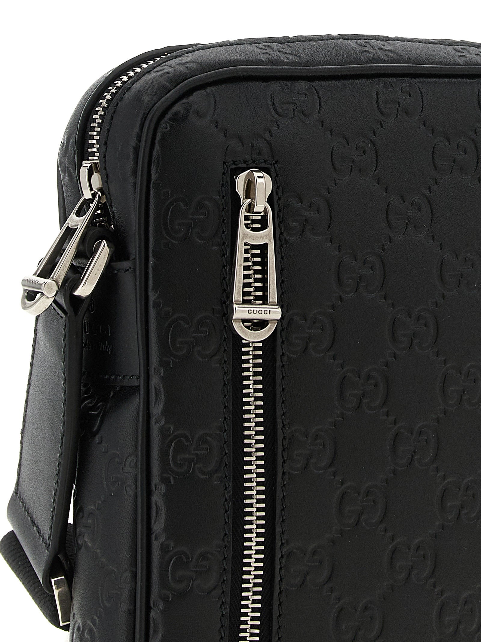 Discover the Gucci Black Calfskin Crossbody Bag, a luxurious blend of sophisticated design and impeccable craftsmanship, perfect for elevating your style.